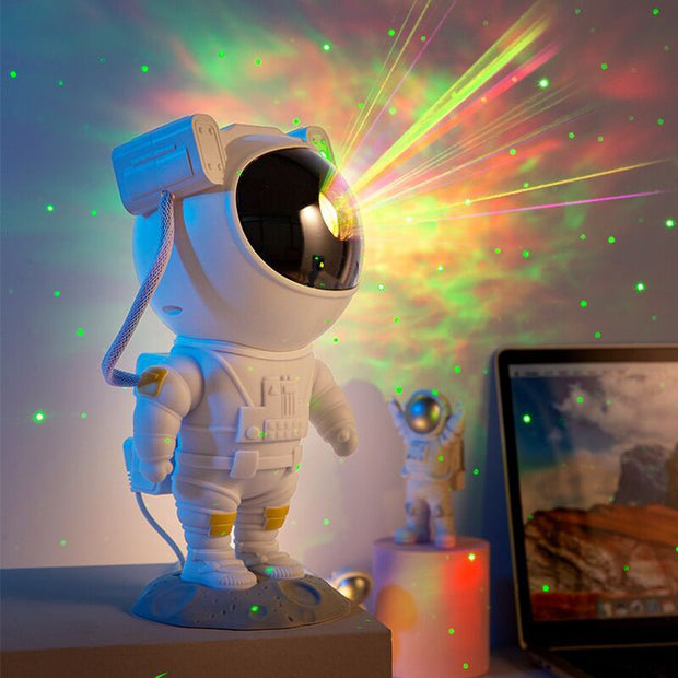 Creative Astronaut Galaxy Starry Sky Projector Nightlight USB Atmospher