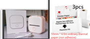 Portable Mini Thermal Label Printer Home Photo Printer