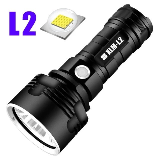 Strong Flashlight Focusing Led Flash Light Rechargeable