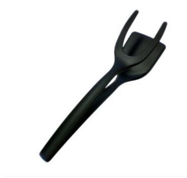 2 In 1 Grip And Flip Tongs Egg Spatula Tongs Clamp Pancake