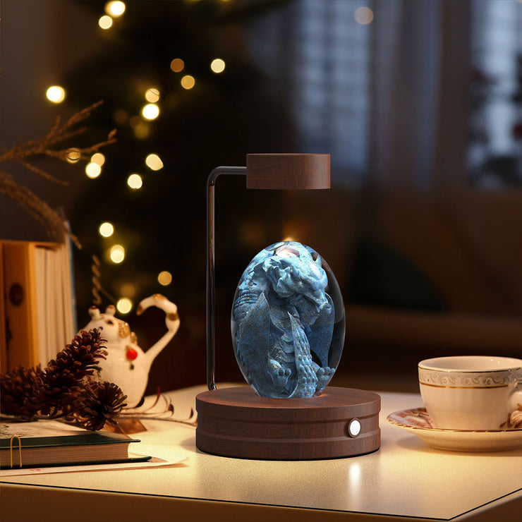 Crystal Ball Cosmic Dinosaur Indoor Night Light USB Power