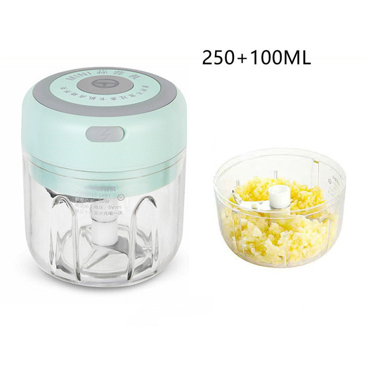 Mini Electric Garlic Chopper USB Charging Ginger Masher Machine