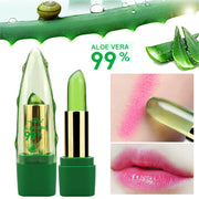 Aloe Vera Gel Color Changing Lipstick Gloss  Moisturizer Anti-drying