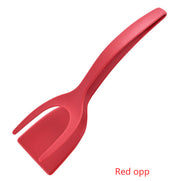 2 In 1 Grip And Flip Tongs Egg Spatula Tongs Clamp Pancake