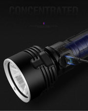 Strong Flashlight Focusing Led Flash Light Rechargeable