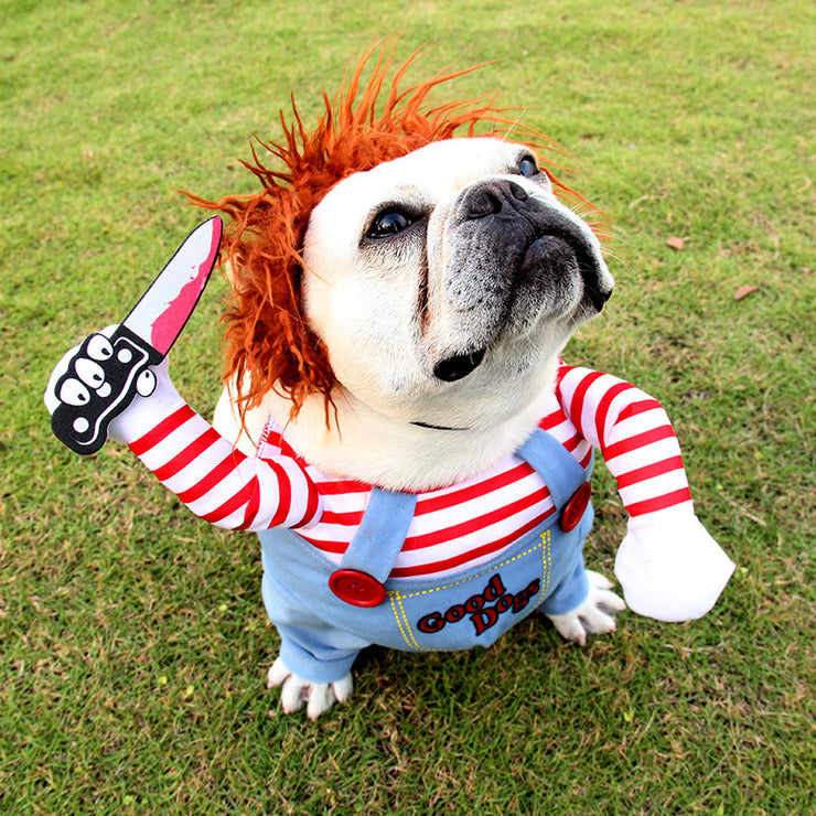 Halloween Pet Costume Pet Dog Funny Clothes Adjustable Dog Cosplay