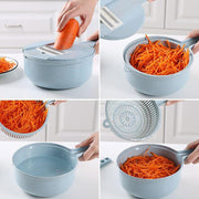 8 In 1 Mandoline Slicer Vegetable Slicer Potato Peeler Carrot Onion Grater