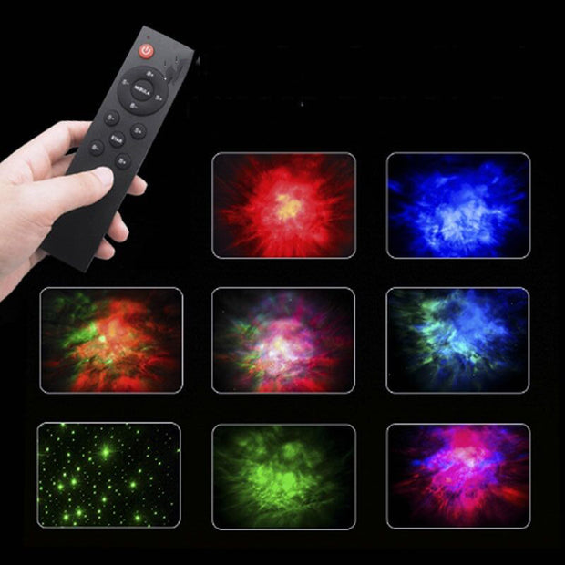 Creative Astronaut Galaxy Starry Sky Projector Nightlight USB Atmospher