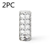 Nordic Crystal Lamp USB Table Lamps Bedroom Touch Dimming