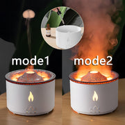 New Creative Ultrasonic Essential Oil Humidifier Volcano Aromatherapy