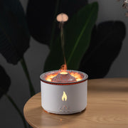 New Creative Ultrasonic Essential Oil Humidifier Volcano Aromatherapy