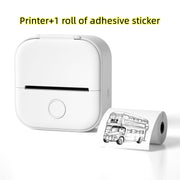 Portable Mini Thermal Label Printer Home Photo Printer