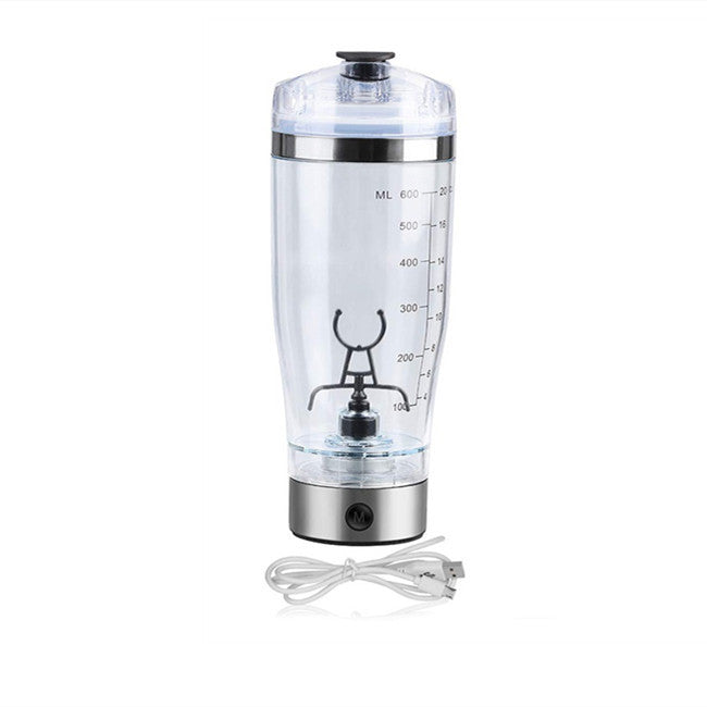 Electric Protein Shake Stirrer USB Shake Bottle Milk Coffee Blender Kettle