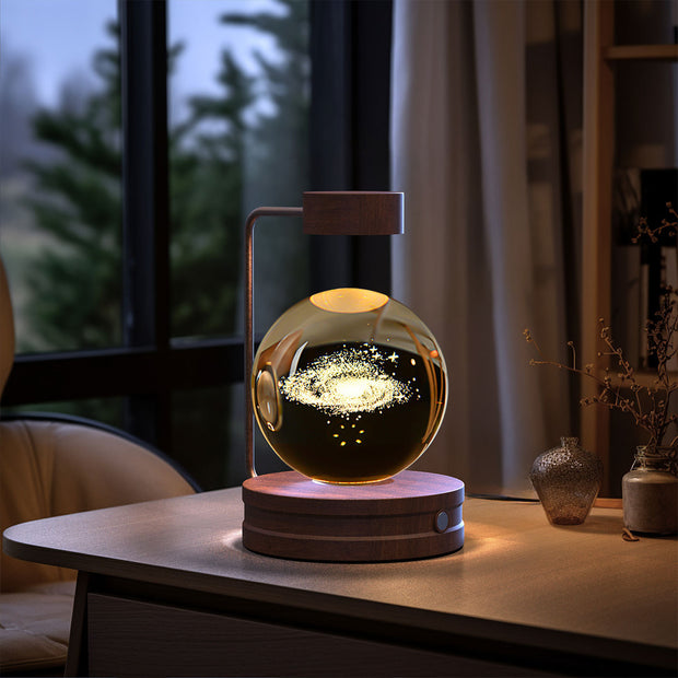 Crystal Ball Cosmic Dinosaur Indoor Night Light USB Power